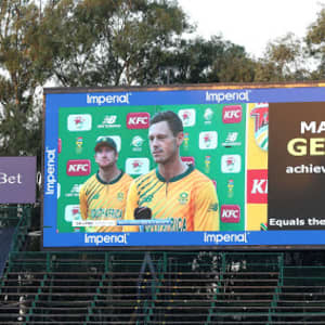 George Linde stars with bat and ball as Proteas level T20 series against Pakistan
