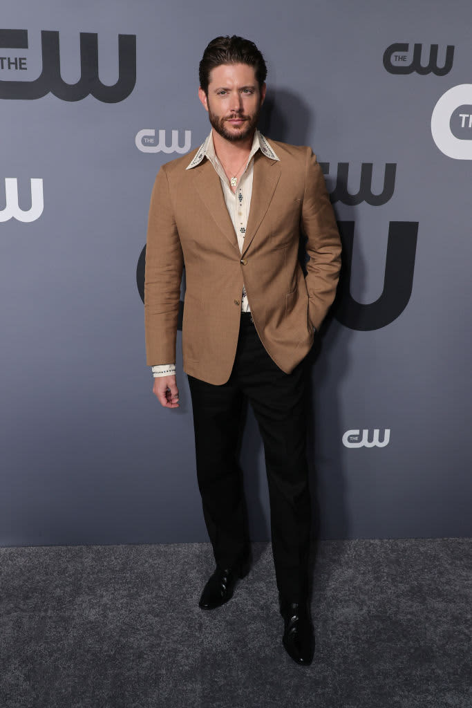 NEW YORK, NEW YORK - MAY 19: Jensen Ackles attends the 2022 CW Upfront at New York City Center on May 19, 2022 in New York City. (Photo by Michael Loccisano/Getty Images)