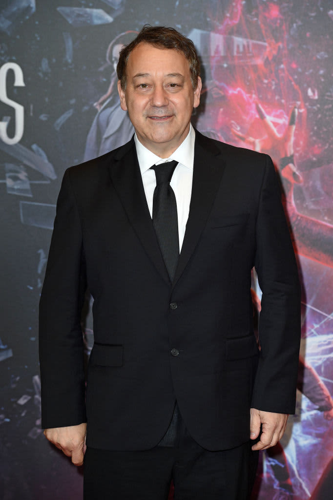 BERLIN, GERMANY - APRIL 21: US director Sam Raimi attends the "Doctor Strange in the multiverse of madness" photocall at The Ritz Carlton Hotel on April 21, 2022 in Berlin, Germany. (Photo by Tristar Media/WireImage)