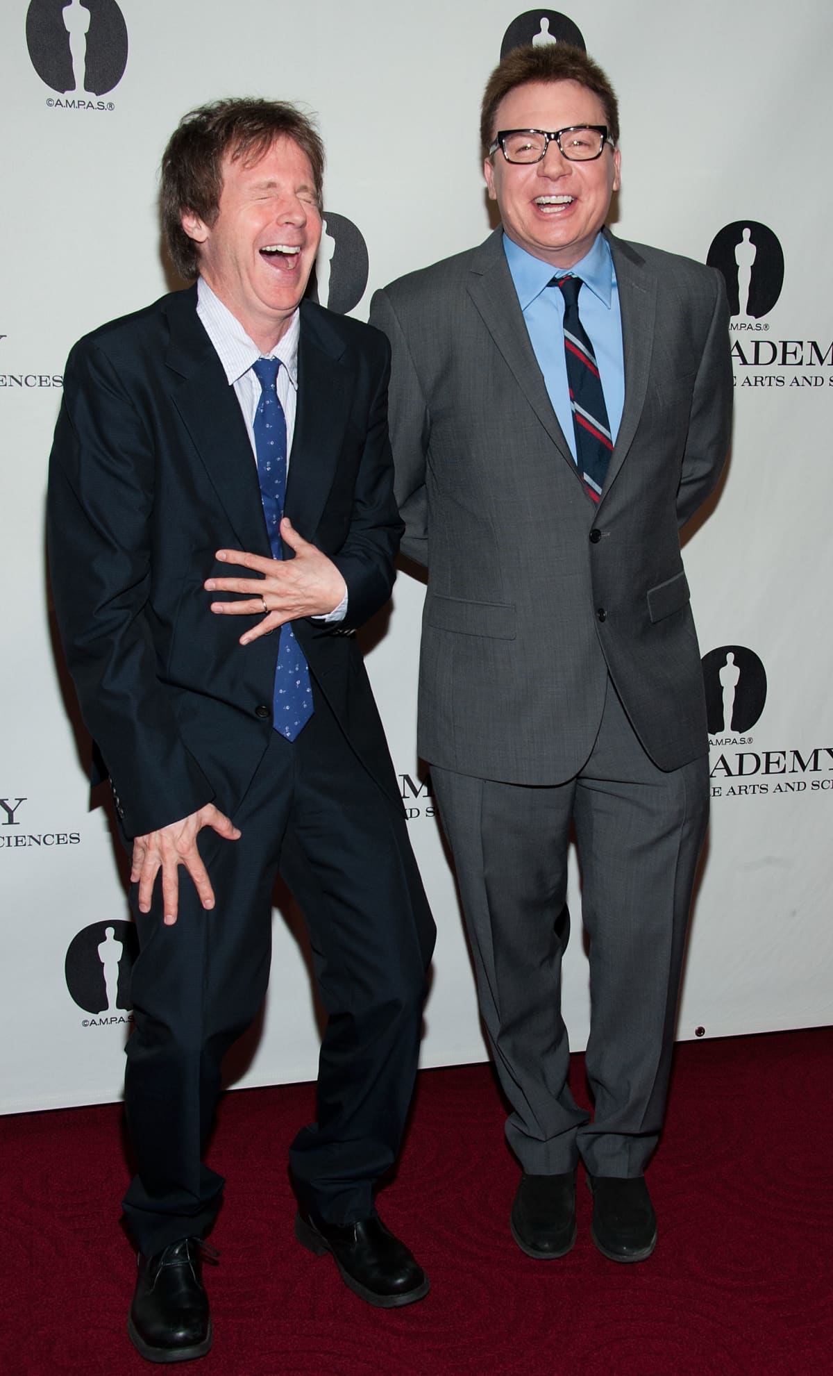 BEVERLY HILLS, CA - APRIL 23: Dana Carvey and Mike Myers attends Academy Of Motion Picture Arts And Sciences Hosts A "Wayne's World" Reunion at AMPAS Samuel Goldwyn Theater on April 23, 2013 in Beverly Hills, California. (Photo by Valerie Macon/Getty Images)