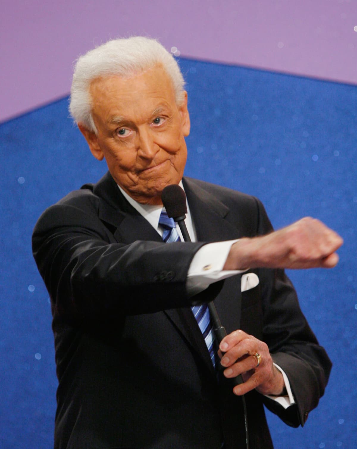 LOS ANGELES, CA - NOVEMBER 05:  Bob Barker attends the set of "The Price Is Right" to celebrate his 90th Birthday at CBS Television City on November 5, 2013 in Los Angeles, California.  (Photo by Paul Archuleta/FilmMagic)