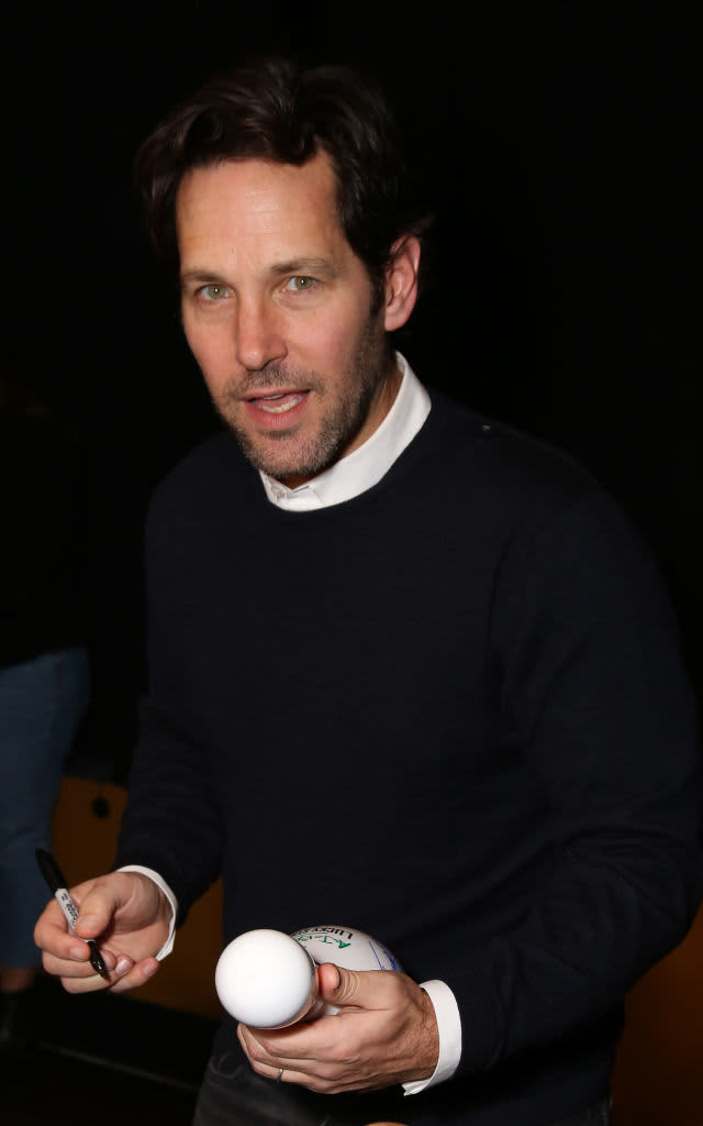 NEW YORK, NEW YORK - OCTOBER 28: Paul Rudd attends "The Shrink Next Door" New York Premiere at The Morgan Library on October 28, 2021 in New York City. (Photo by Roy Rochlin/WireImage)