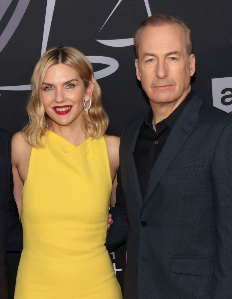 NEW YORK, NEW YORK - JUNE 18: Bob Odenkirk and Rhea Seehorn attend the screening of the mid-season premiere episode of the final season of "Better Call Saul" during the 2022 Tribeca Festival on June 18, 2022 in New York City. (Photo by Gary Gershoff/WireImage)