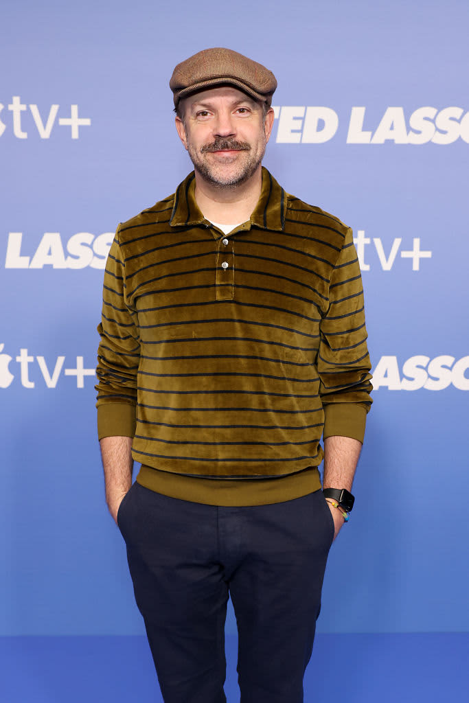 Jason Sudeikis attends a special screening for the Apple+ TV show Ted Lasso