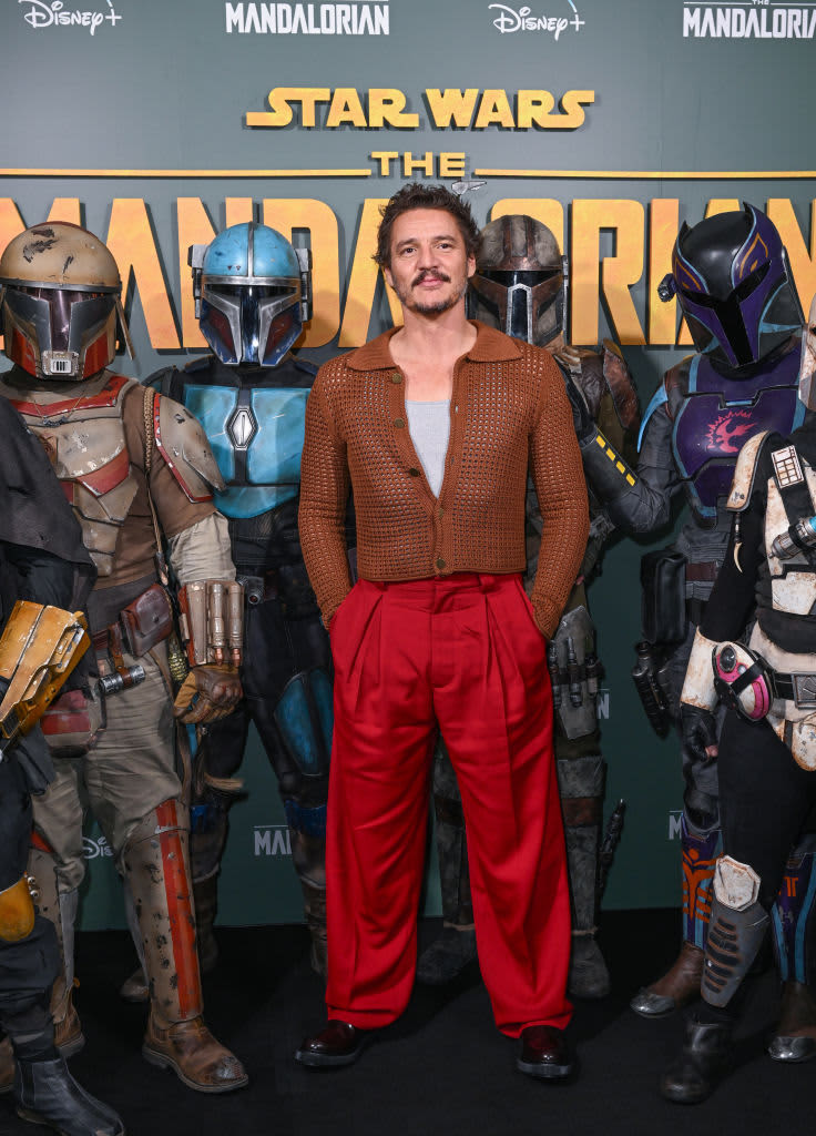 Pedro Pascal attends 'The Forge' experience inspired by the Star Wars series The Mandalorian to celebrate the launch of the show's Season 3.