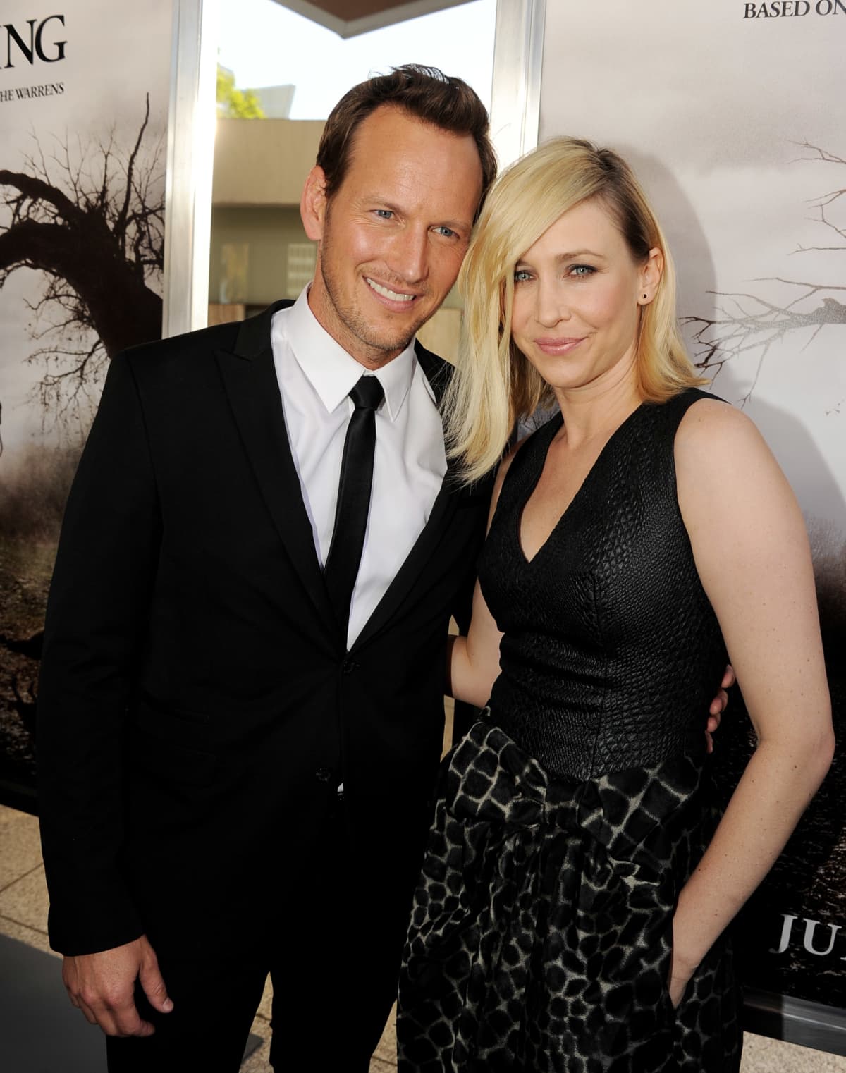 LOS ANGELES, CA - JULY 15:  Actors Patrick Wilson (L) and Vera Farmiga arrive at the premiere of Warner Bros. "The Conjuring" at the Cinerama Dome on July 15, 2013 in Los Angeles, California.  (Photo by Kevin Winter/Getty Images)