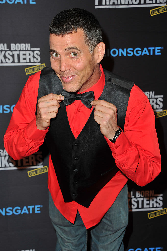 HOLLYWOOD, CA - OCTOBER 15:  Steve O attends 2016 Catbaret Gala: A Star-studded Musical Extravaganza To Benefit Kitty Bungalow For Wayward Cats at Avalon on October 15, 2016 in Hollywood, California.  (Photo by Stefanie Keenan/WireImage)