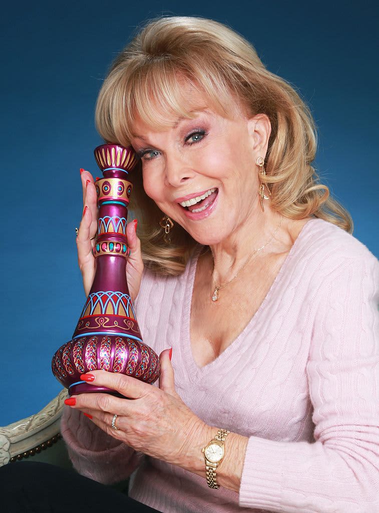 LOS ANGELES - 2016:  Actress Barbara Eden poses for a portrait in 2016 in Los Angeles, California. (Photo by Harry Langdon/Getty Images)  