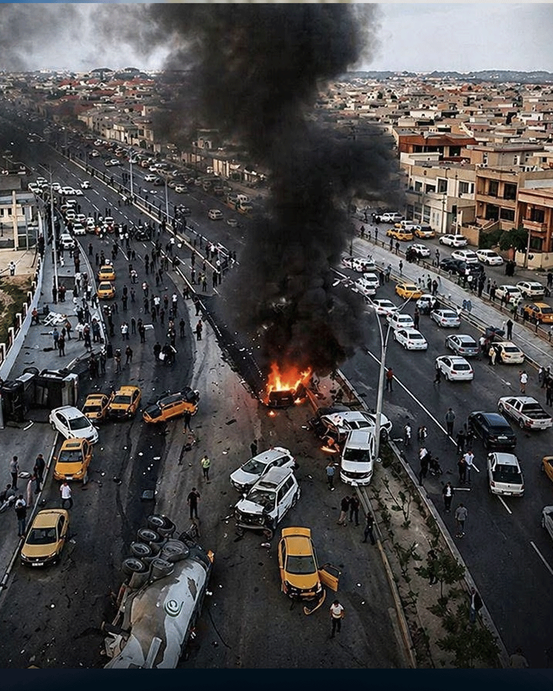 فاجعة كركوك.. تفاصيل الحادث المروع الذي هز الشارع العراقي