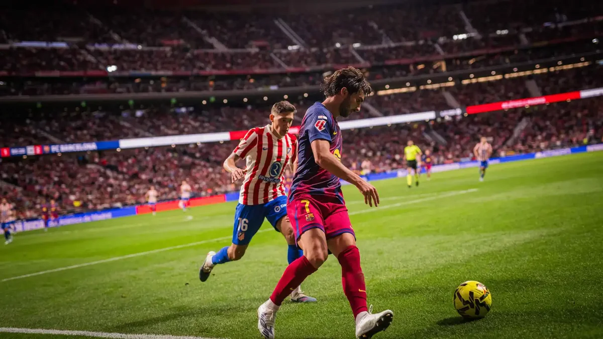 شكوى رسمية من برشلونة ضد أتلتيكو مدريد