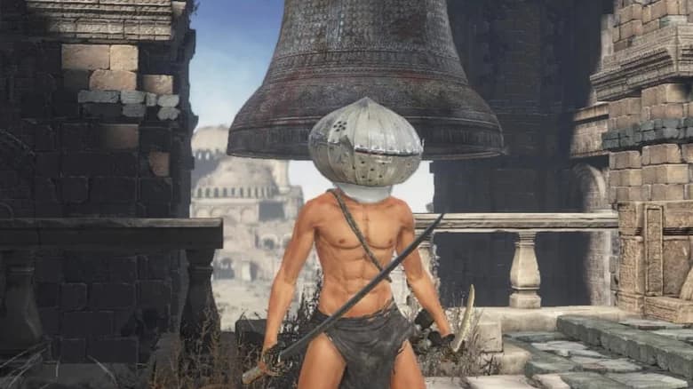IGN - Let Me Solo Her is an Elden Ring player wearing nothing but a jar  on his head who has been sending his summon sign into other players' games  and single-handedly