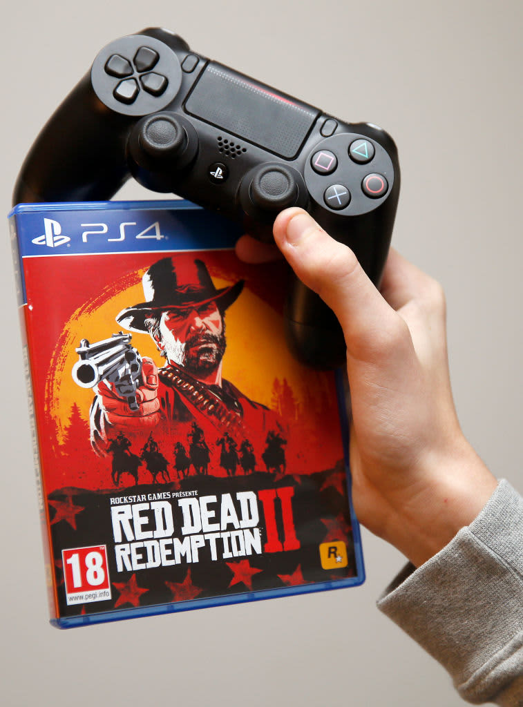 Red Dead Redemption 2 Console Case ( PS4 )