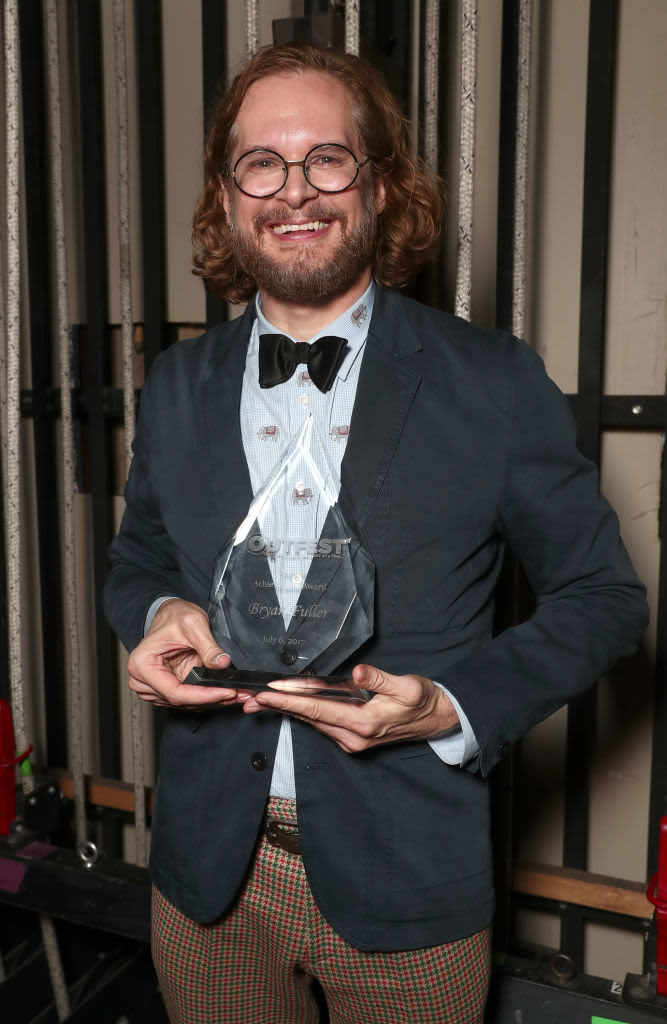 Bryan Fuller receives an Achievement Award at the 2017 Outfest LGBT Film Festival Opening Night Gala at Orpheum Theater