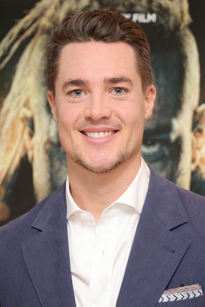 NEW YORK, NEW YORK - APRIL 04:  Alexander Dreymon attends Netflix's "The Last Kingdom: Seven Kings Must Die" New York screening at Paris Theater on April 04, 2023 in New York City. (Photo by Michael Loccisano/Getty Images)