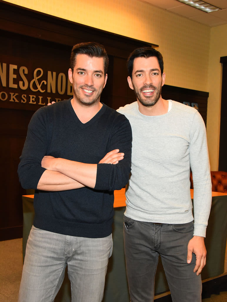 HGTV's "Property Brothers" Jonathan Scott and Drew Scott at a book signing for "It Takes Two: Our Story"