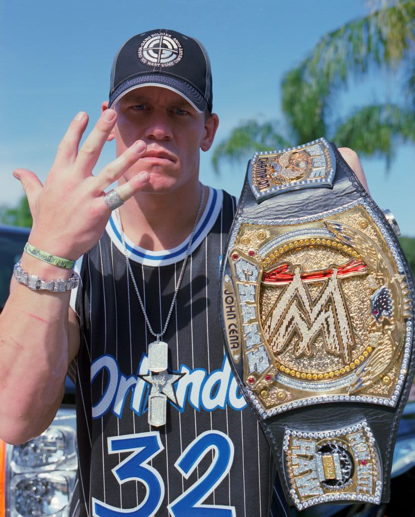 Buy John Cena Wrestling WWE Stainless Dog Tag and Bracelet Band Online at  desertcartINDIA
