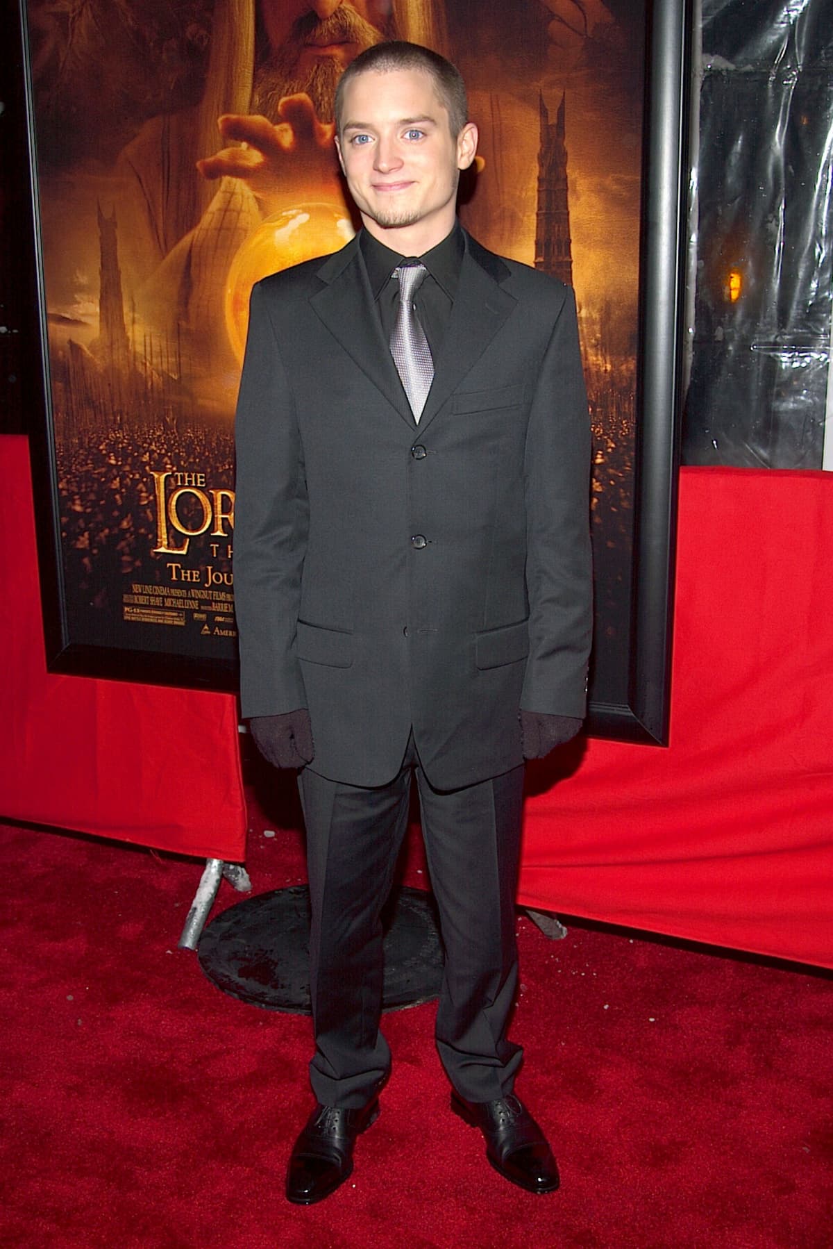 Elijah Wood during The Lord of The Rings: The Two Towers Premiere - New York at Ziegfeld Theatre in New York City, New York, United States. (Photo by Jim Spellman/WireImage)