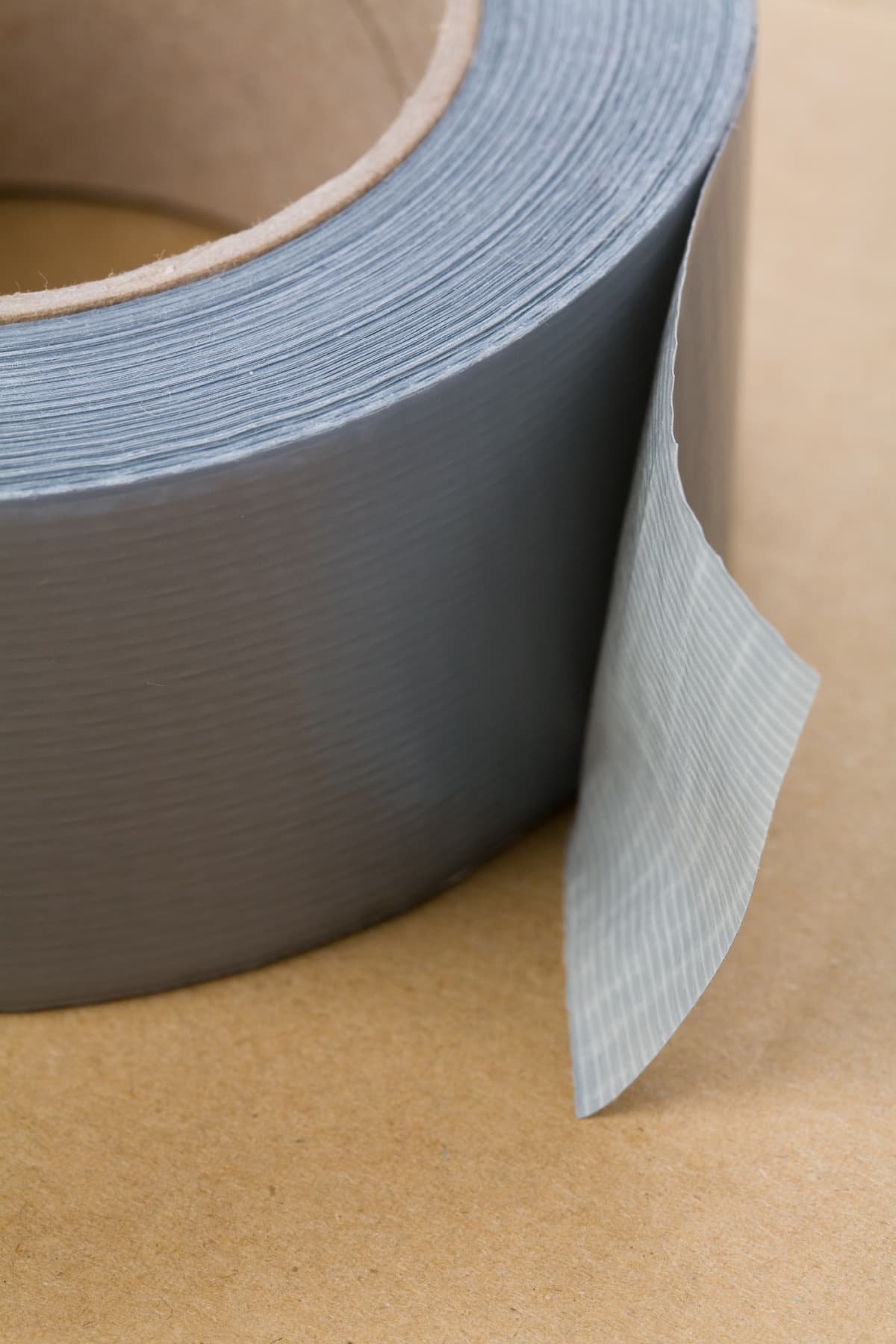 Roll of gray duct tape