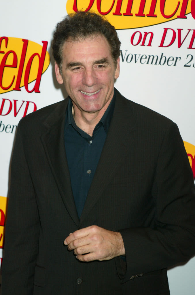 Michael Richards during "Seinfeld" New York DVD Release Party at Rockefeller Plaza in New York City, New York, United States. (Photo by Dimitrios Kambouris/WireImage for Columbia TriStar Home Entertainment)