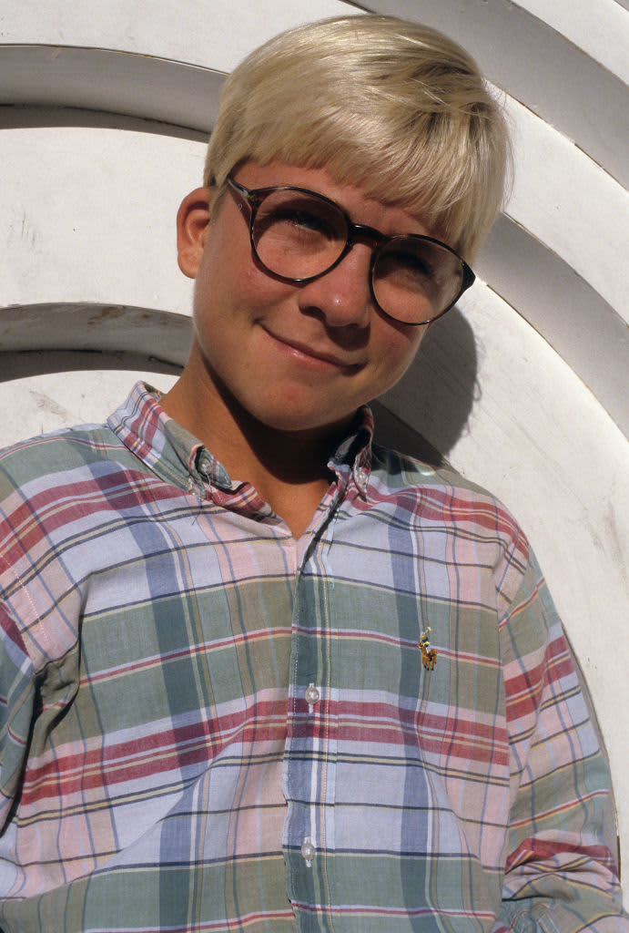 Peter Billingsley, circa 1988. (Photo by Michael Ochs Archives/Getty Images)