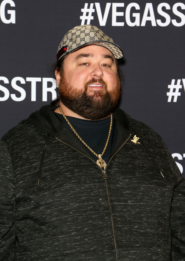 LAS VEGAS, NV - DECEMBER 01:  Austin "Chumlee" Russell from History's "Pawn Stars" television series attends the Vegas Strong Benefit Concert at T-Mobile Arena to support victims of the October 1 tragedy on the Las Vegas Strip on December 1, 2017 in Las Vegas, Nevada.  (Photo by Gabe Ginsberg/Getty Images)