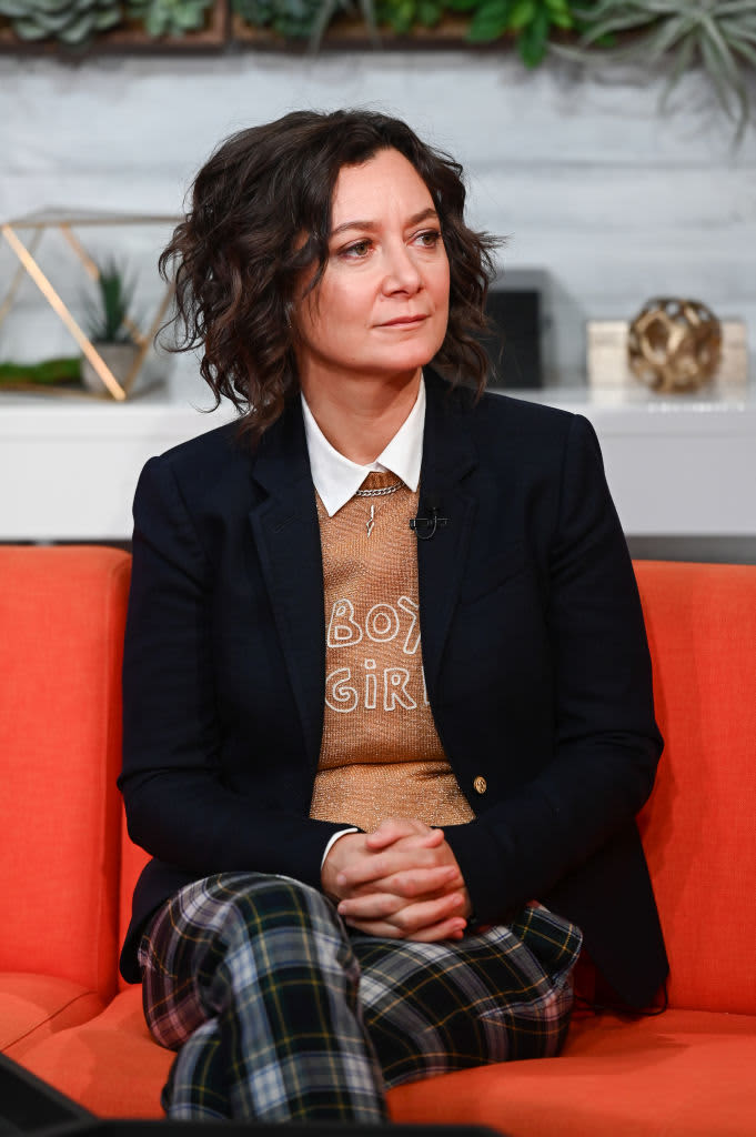 NEW YORK, NEW YORK - SEPTEMBER 18: Actress/executive producer Sara Gilbert attends the Build Series to discuss "The Conners" at Build Studio on September 18, 2019 in New York City. (Photo by Jim Spellman/Getty Images)