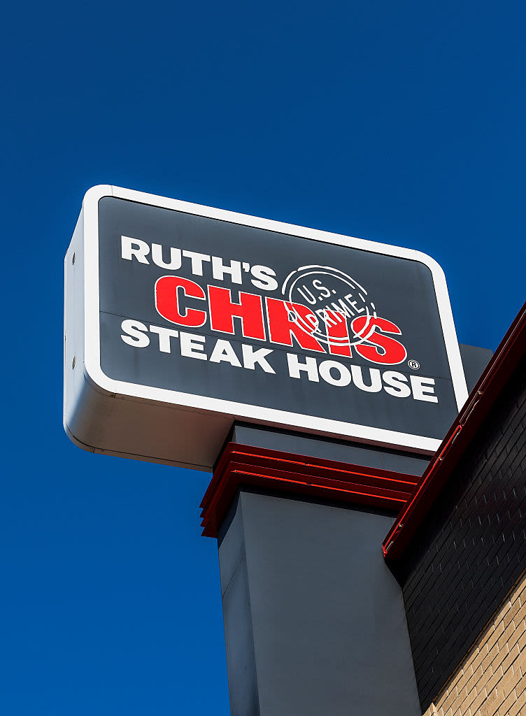 The exterior of a Ruth's Chris Steak House outlet.