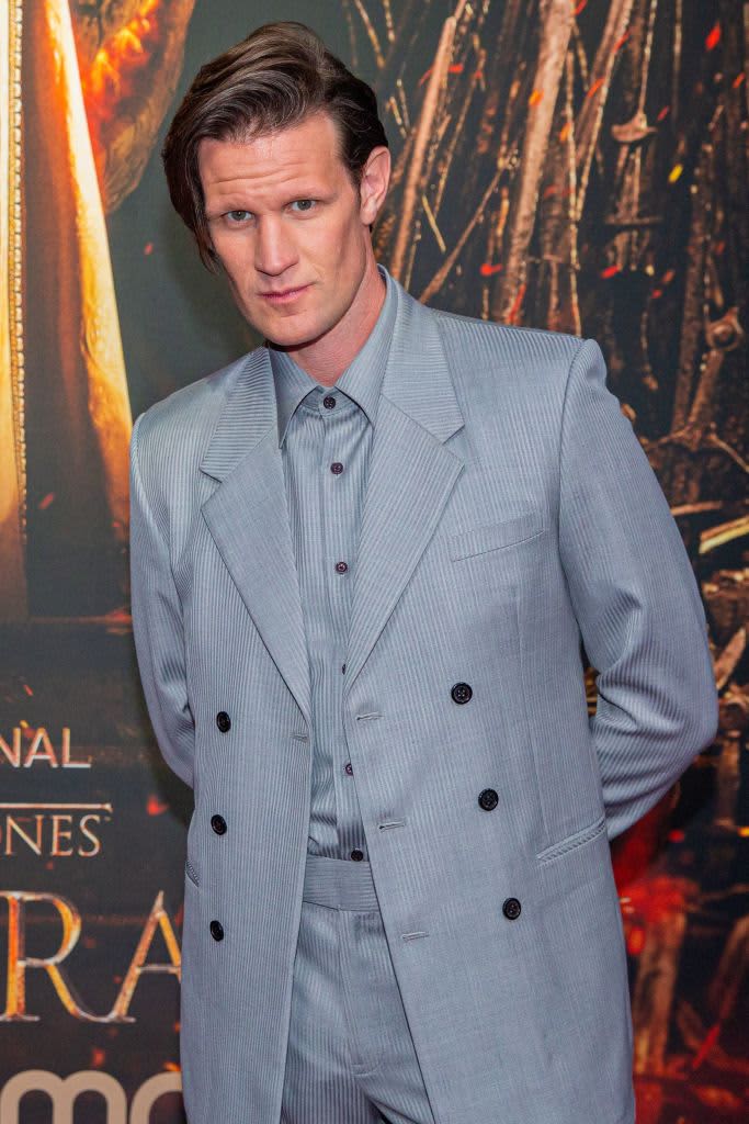 English actor Matt Smith member of the cast of the new HBO Max series House of the Dragon, poses during its European premiere in Amsterdam on August 11, 2022. - Netherlands OUT (Photo by Wesley de Wit / ANP / AFP) / Netherlands OUT (Photo by WESLEY DE WIT/ANP/AFP via Getty Images)