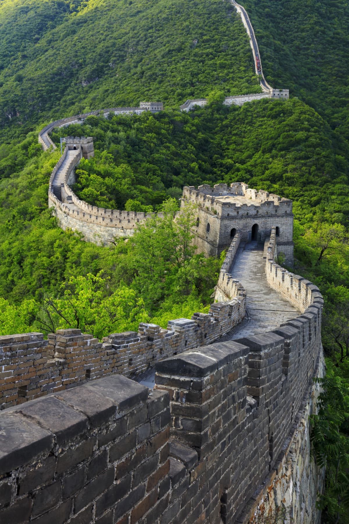 A small portion of The Great Wall of China