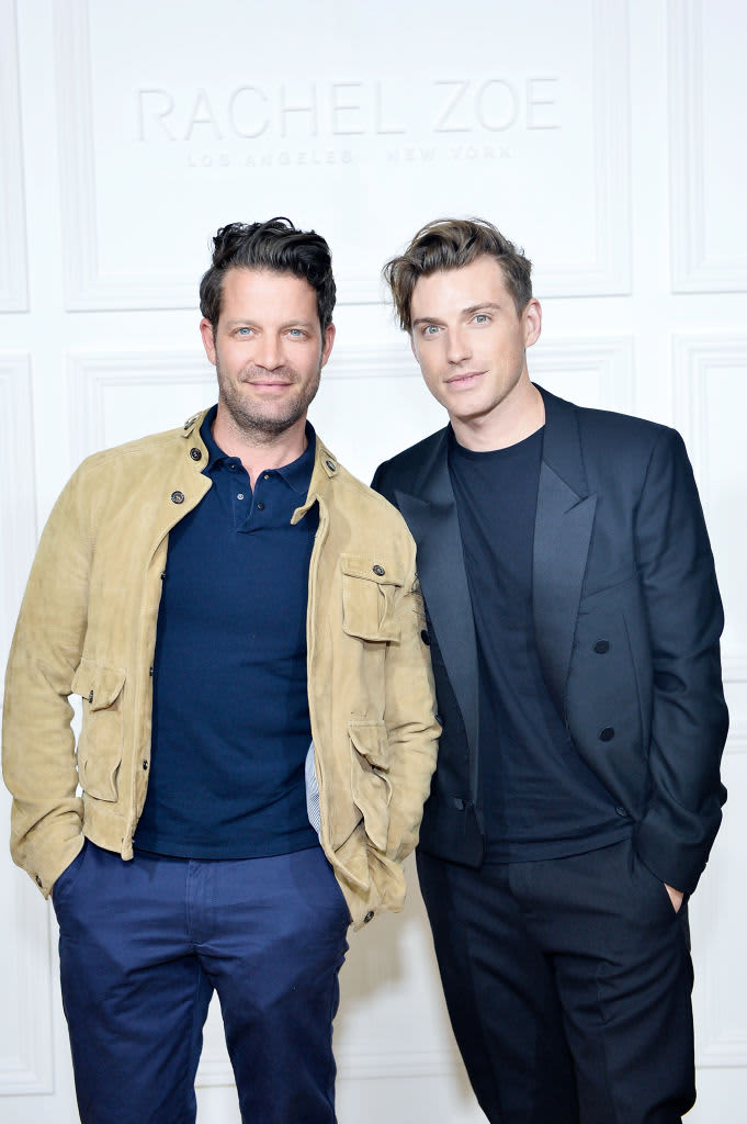 WEST HOLLYWOOD, CA - SEPTEMBER 05:  Nate Berkus and Jeremiah Brent attend Rachel Zoe SS18 Presentation at Sunset Tower Hotel on September 5, 2017 in West Hollywood, California.  (Photo by Stefanie Keenan/Getty Images for Rachel Zoe Collection  )