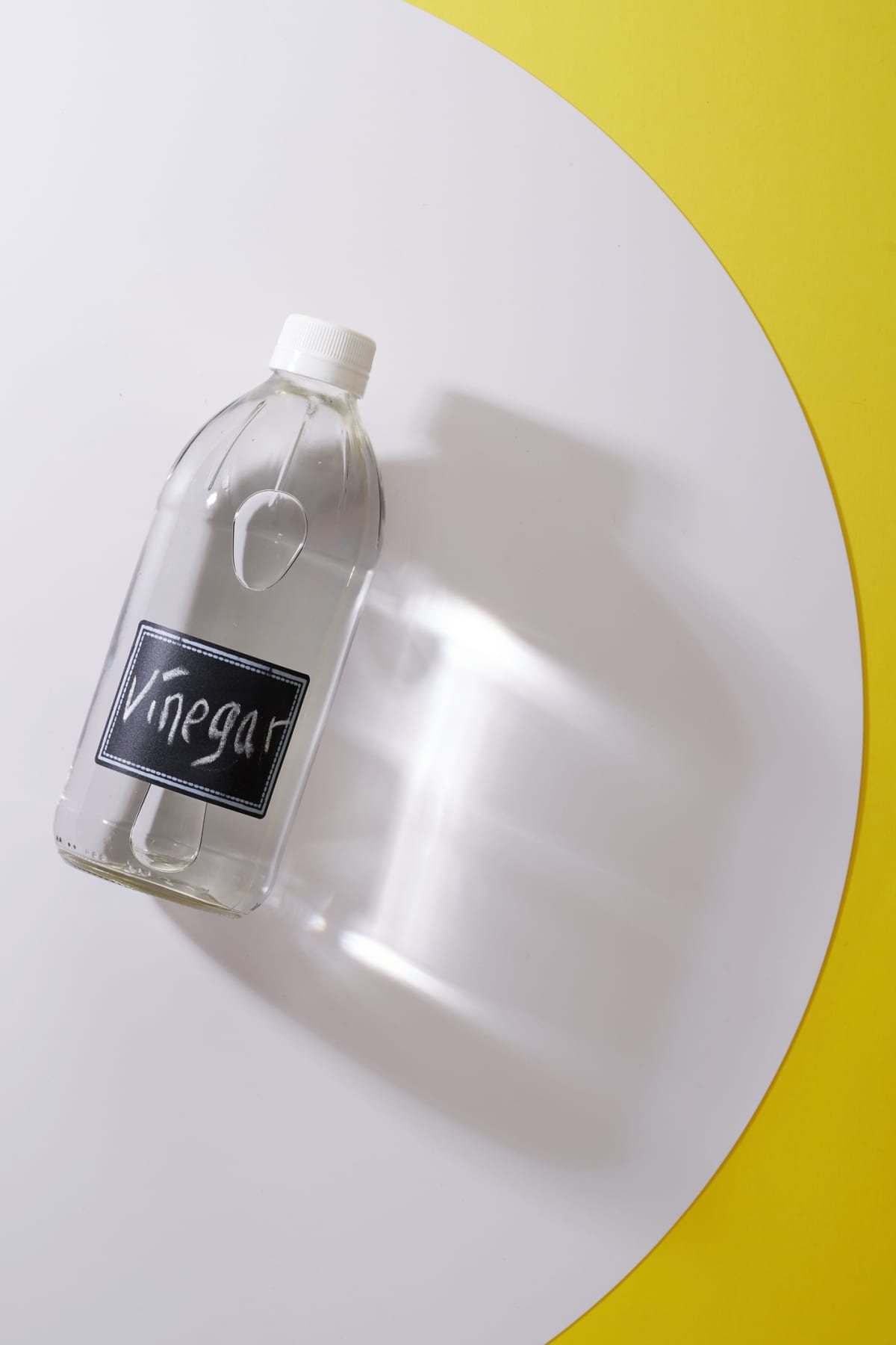 Bottle of white vinegar