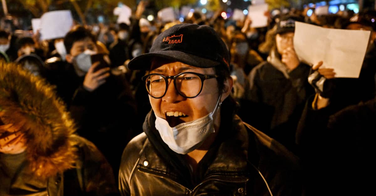 Clashes In Shanghai As Protests Over Zero Covid Policy Grip China Clashes In Shanghai As Protests Over Zero Covid Policy Grip China