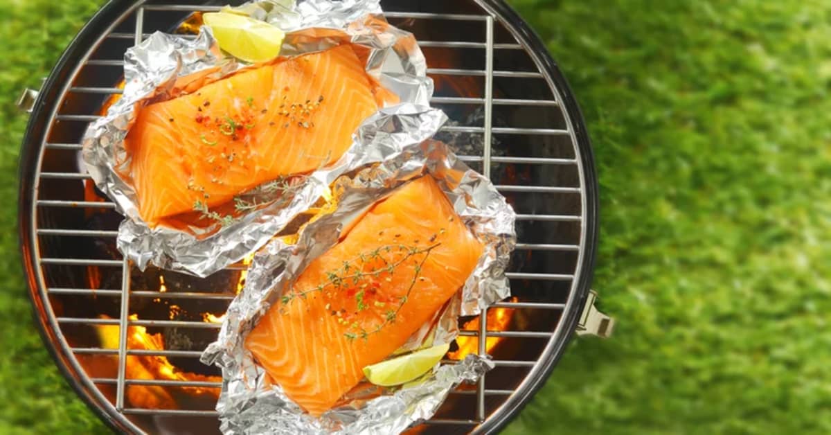 The Benefits Of Grilling Salmon In Foil Packets