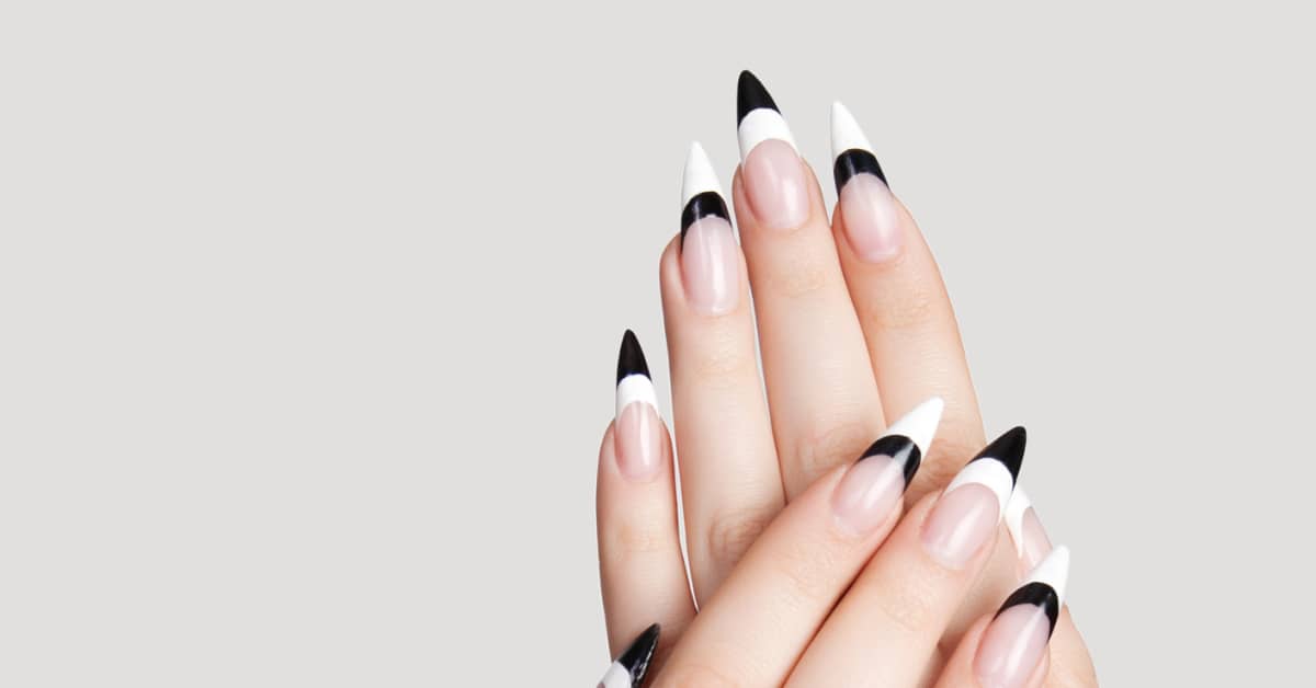 20 Double French Manicure Ideas To Upgrade Your Basic Mani